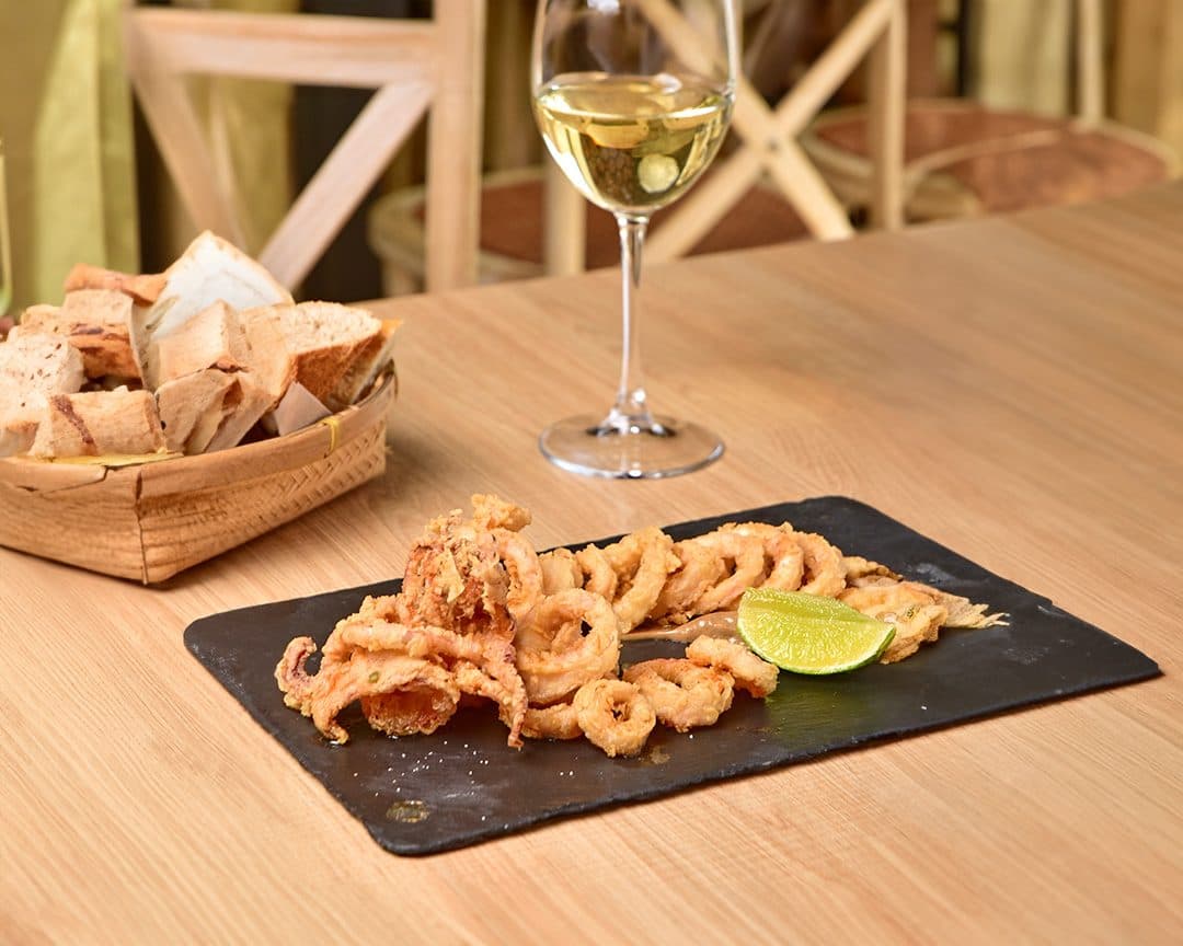 Calamares crocantes